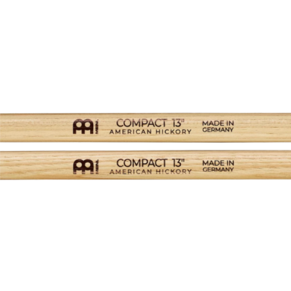 Meinl Stick & Brush Drumsticks Compact 13- Inch, Hickory, Medium, Oval tip, Pa.. - Image 3