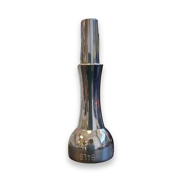 Pre Owned JC Custom Trumpet Mouthpiece - Glass - B4LS (18C) - Silver Plated - Image 2