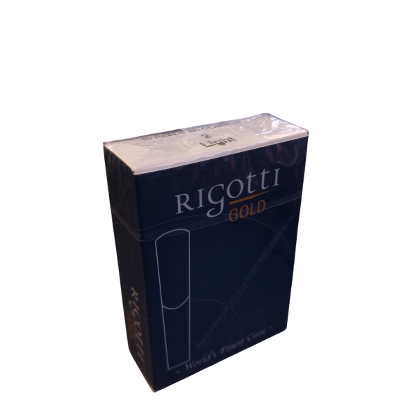 Rigotti Gold Bb Clarinet Reeds - Strength 2 Light - Box of 10