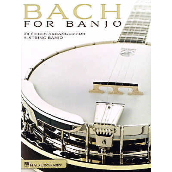 Bach for Banjo 20 Pieces Arranged For 5-String Banjo (HL00701903)