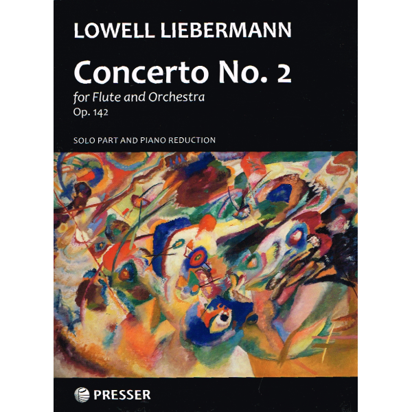 Concerto No 2 for Flute & Orchestra Op.142 Parts for Solo and Piano Reduction (114-42433)