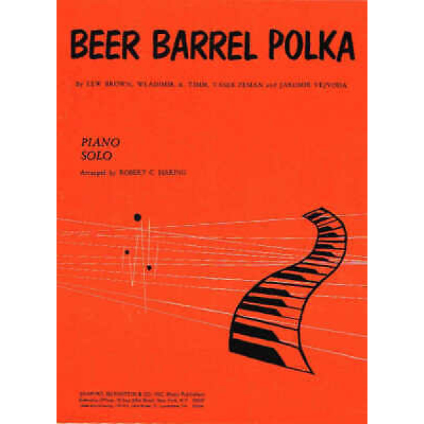 Beer Barrel Polka Piano Solo Arr. by Robert C. Haring (HL02102120)