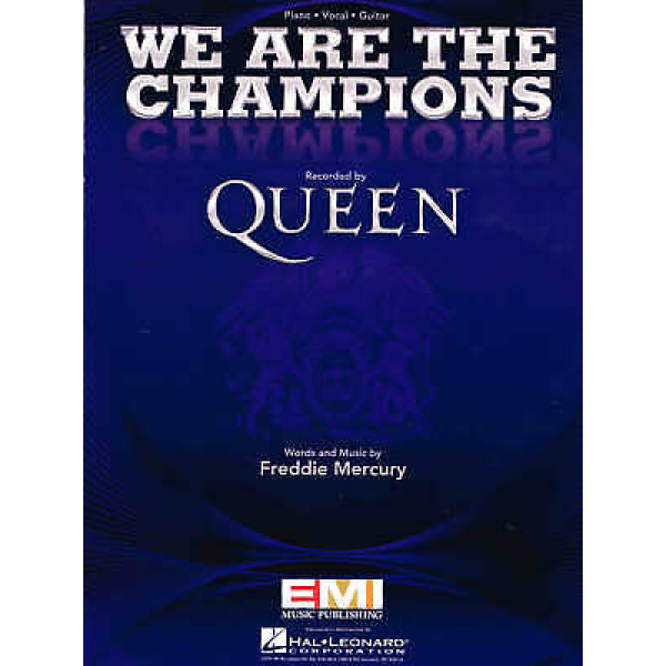 We Are The Champions - Queen - Piano/Vocal/Guitar (HL00353373)
