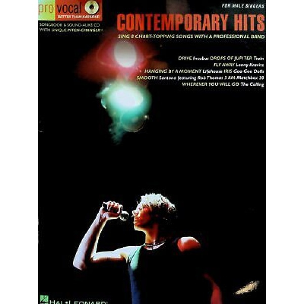 Pre-Owned Contemporary Hits For Male Singers - Sing 8 Chart-Topping Songs with..