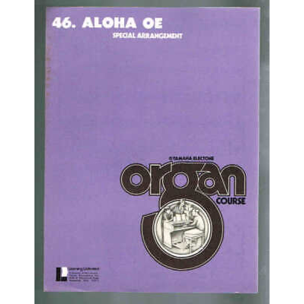 Pre-Owned 46. Aloha OE Yamaha Electone Organ Course