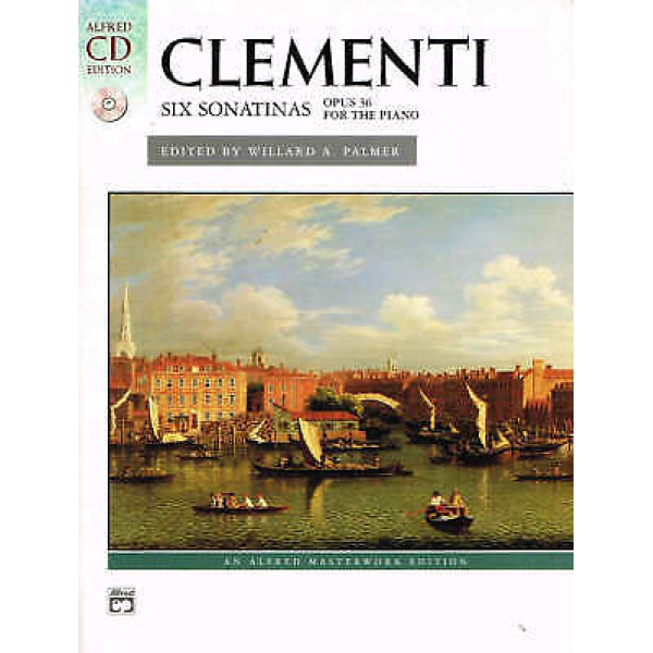 Pre-Owned Clementi - Six Sonatinas Opus 36 for the Piano (22525)