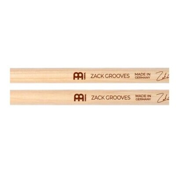 Meinl Stick & Brush Zack Grooves Signature Drumstick, Hickory 1 Pair (SB606) - Image 3