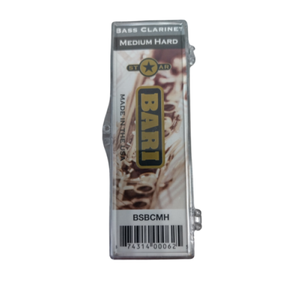 Bari Woodwind Star Bb Bass Clarinet Synthetic Reed Medium Hard (2.5-3.0) - (BS..