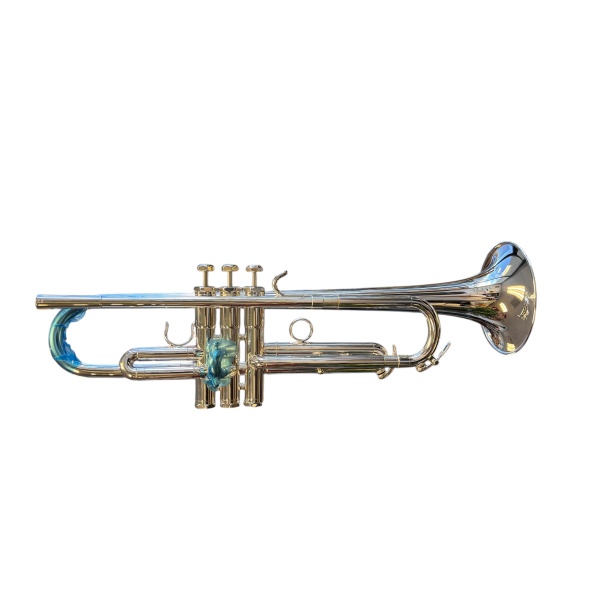 Schilke X3 Bb Trumpet with 3rd Slide Waterkey in Silver Plate Finish - Image 5