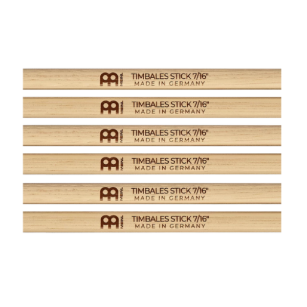 Meinl Stick & Brush 7/16 Inch Timbale Sticks: Pack of 3 Pairs (SB127-3) - Image 2