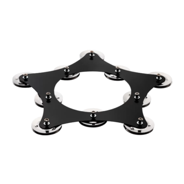 Meinl Percussion Super Flex Hi-Hat Tambourine - Stainless Steel Jingles (SFHHT) - Image 2