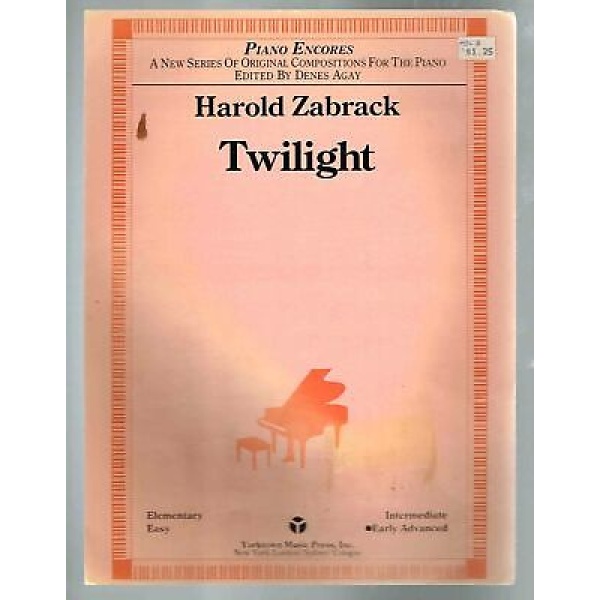 Pre Owned - Harold Zabrack - Twilight - Early Advanced