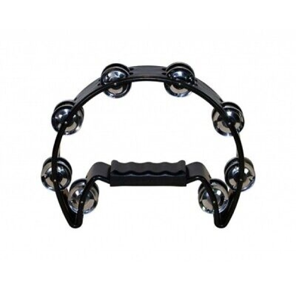 On-Stage Black Tambourine (TMB3200)