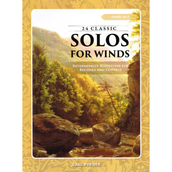 24 Classic Solos for Winds -Horn in F - Intermediate Repertoire (WF249)