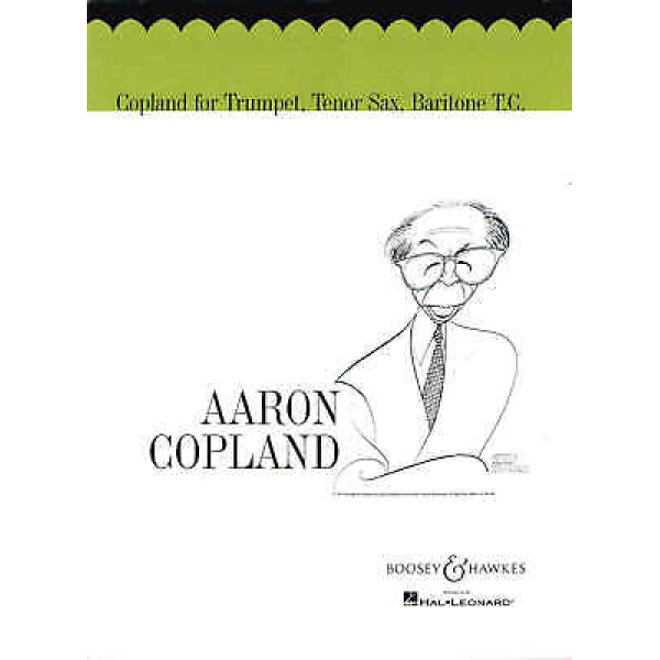 Copland for Trumpet, Tenor Sax, Baritone TC (Part only), Aaron Copland