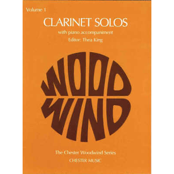Clarinet Solos with Paino Accompaniment - Editor Thea King - Volume 1 (14017957)