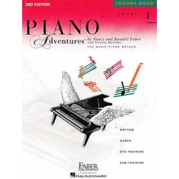 Pre-Owned Piano Adventures By Nancy And Randall Faber - Theory Book - Level 1 ..
