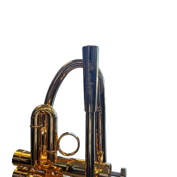 Mandala Apocalypsis Bb Trumpet in Gold Plate Finish with Deluxe Case - Image 4