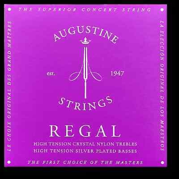 Augustine Guitar String Regal Blue High Tension 1 Set  - 6 Strings