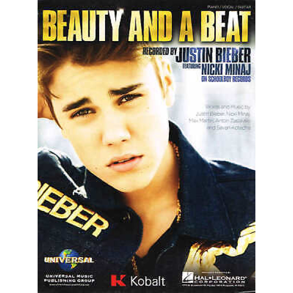 Beauty and a Beat - Justin Bieber - Piano/Vocal/Guitar (HL00117291)