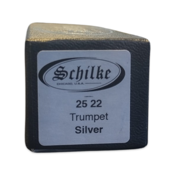 Schilke Standard Series Trumpet Mouthpiece Model 22 Finished in Silver Plate - Image 2