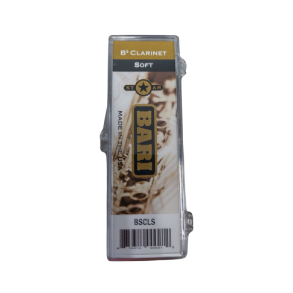 Bari Woodwind Star Bb Clarinet Synthetic Reed Strength Soft (1.5-2.0) - BSCLS