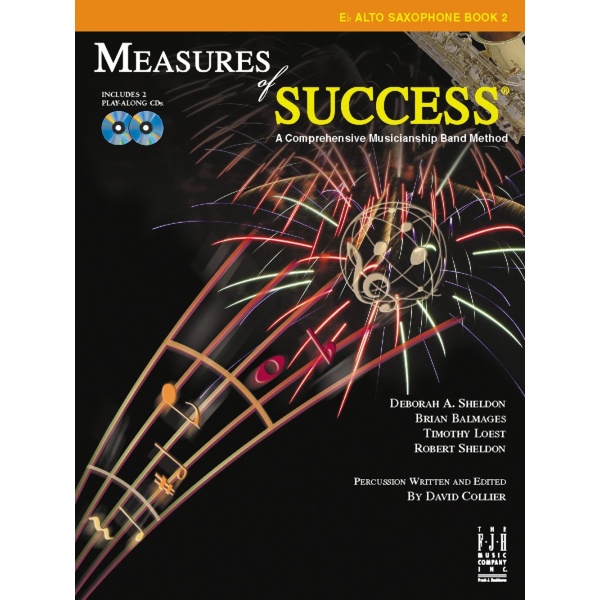 FJH Music Measures of Success-Alto Sax 2 (Book &2CD'S)