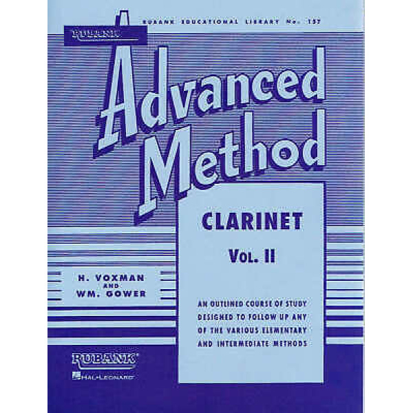 Rubank Advanced Method - Clarinet Vol. 2 (Rubank Educational Library)