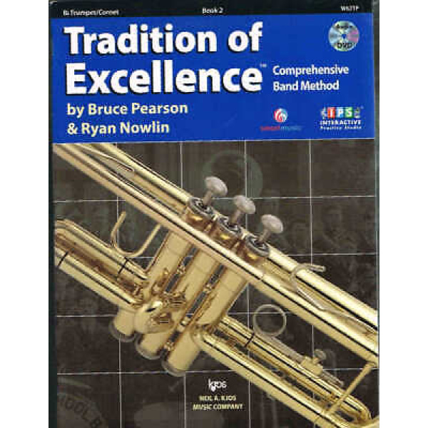Tradition of Excellence - Bb Trumpet/Cornet  - Book 2 - Comprehensive Band Met..
