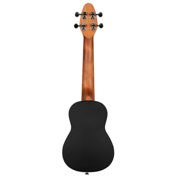 Ortega Keiki Ukulele Soprano Size Super Scale Agathis Kaleidoscope (K2SS-BKC) - Image 4