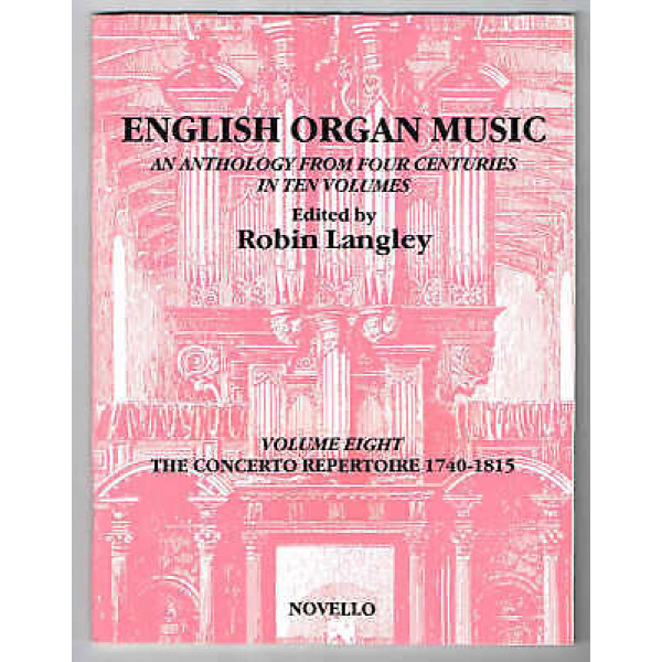 Pre-Owned English Organ Music by Robin Langley - Volume Eight