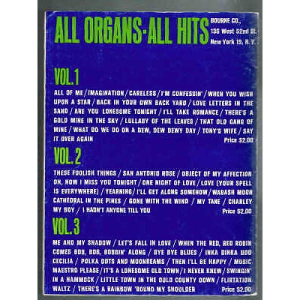 Pre-Owned All Organs-All Hits Vol. 2 by Mark Laub - Image 2