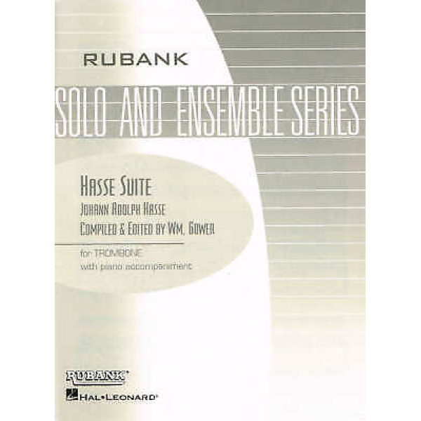 Hass Suite by Johann Adolph Hasse for Trombone with Accompaniment