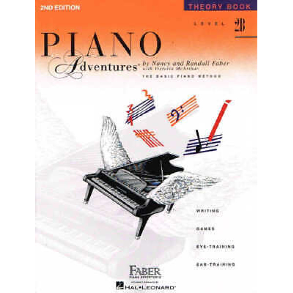 Pre-Owned Piano Adventures By Nancy And Randall Faber - Level 2B - 2nd Edition..