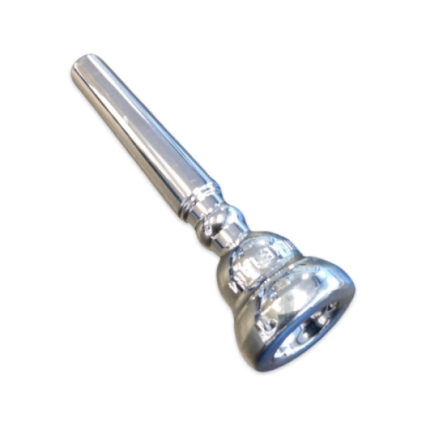 Schilke Standard Series Trumpet Mouthpiece Model 18B4 Finished in Silver Plate