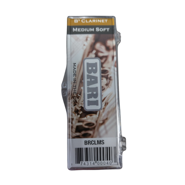 Bari Woodwind Original Bb Clarinet Synthetic Reed Medium Soft 2.0-2.5 - (BRCLMS)