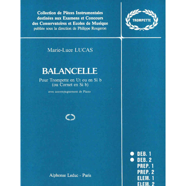 Balancelle for Trumpet & Piano by Marie-Luce Lucas (48184538)
