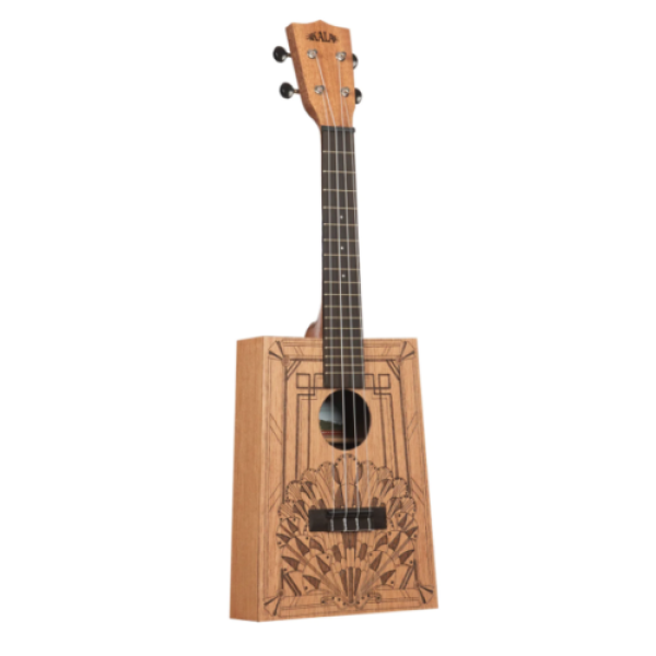 Kala Art Deco Cigar Box Concert Ukulele (KA-CB-DECO-C)