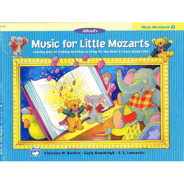 Pre-Owned Alfred's Music for Little Mozarts - Music Workbook 3 (17181)