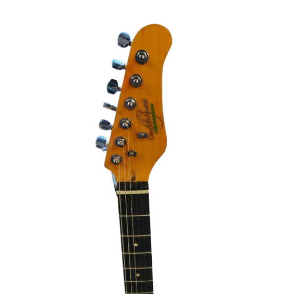 Oscar Schmidt Double Cut Electric Guitar - Surf Green - OS-300-SFG-A - Image 3