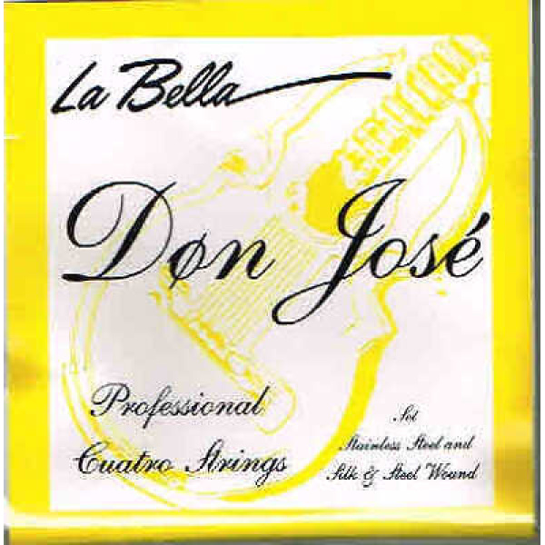 La Bella Don Jose Professional Cuatro String  Set (038-CDJ2)