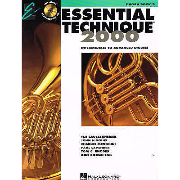 Essential Technique 2000 - F Horn Book - Book 3 - Includes CD (HL00862627)