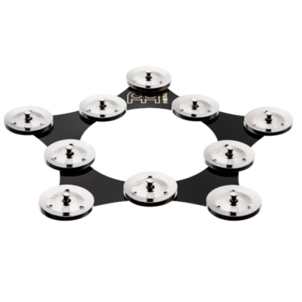 Meinl Percussion Super Flex Hi-Hat Tambourine - Stainless Steel Jingles (SFHHT)