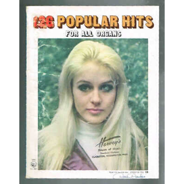 Pre-Owned - 126 Popular Hits for All Organs - Music Books by Brimhall