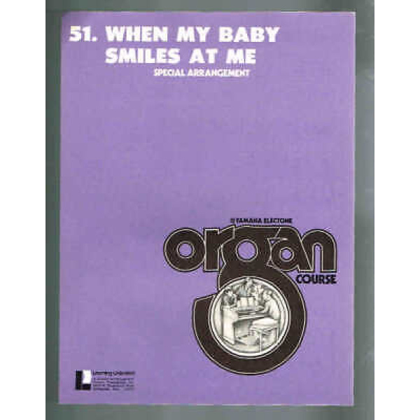 Pre-Owned 51. When My Baby Smiles at MeYamaha Electone Organ Course