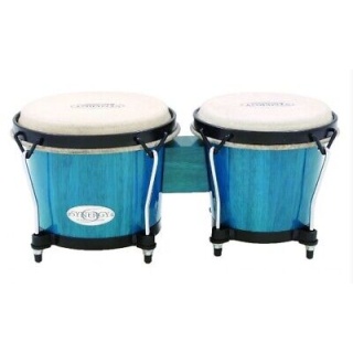 Blue Synergy Bongo Drums by Toca Percussion - 6" & 6 3/4" Heads  (2100BB)