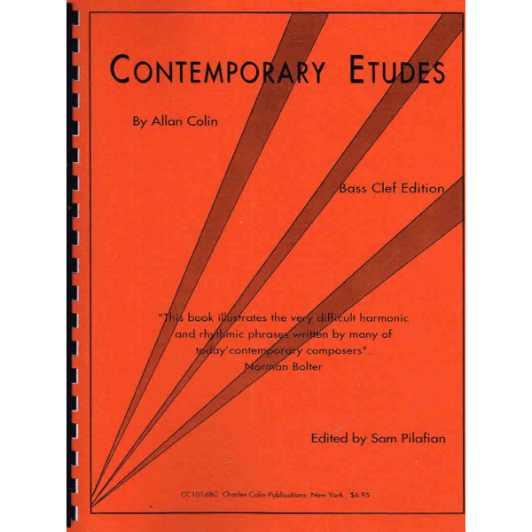 Contemporary Etudes by Allan Colin - Bass Clef Edition (CC1016BC)