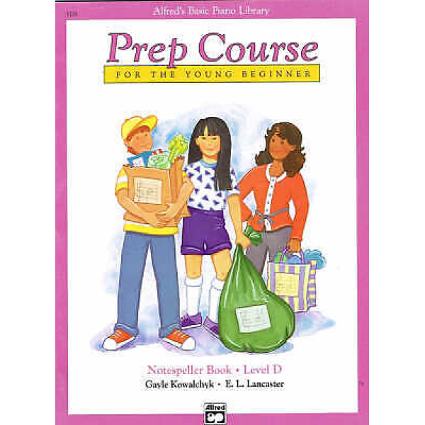 Pre-Owned Alfred's Basic Piano Library - Prep Course - Notespeller Book Level ..