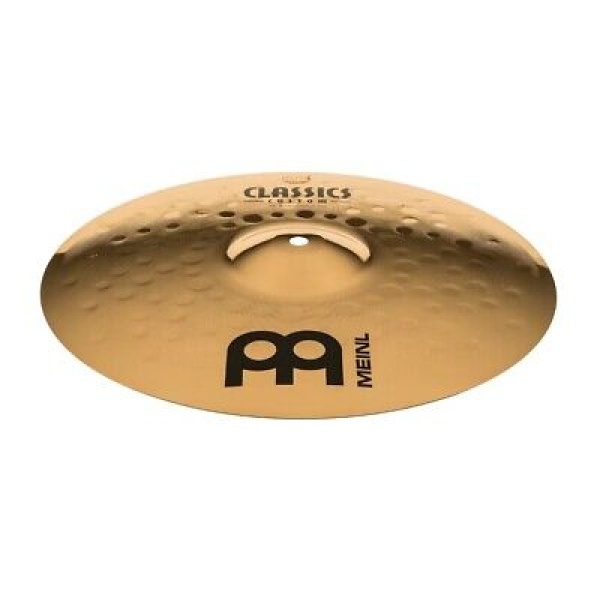 Meinl Cymbal Hi Hat Pair - Classics Custom Brilliant - 14 Inch (CC14MH-B) - Image 2