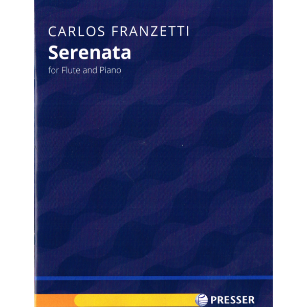 Serenata by Carlos Franzetti for Flute & Piano (144-40775)